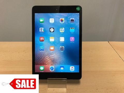 Apple iPad Mini 16GB WiFi + Cellular 4G in Space Gray with Case