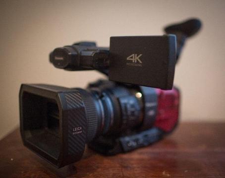 4K Panasonic DVX200 with 2 chargers, 3 batteries and wide angle adaptor