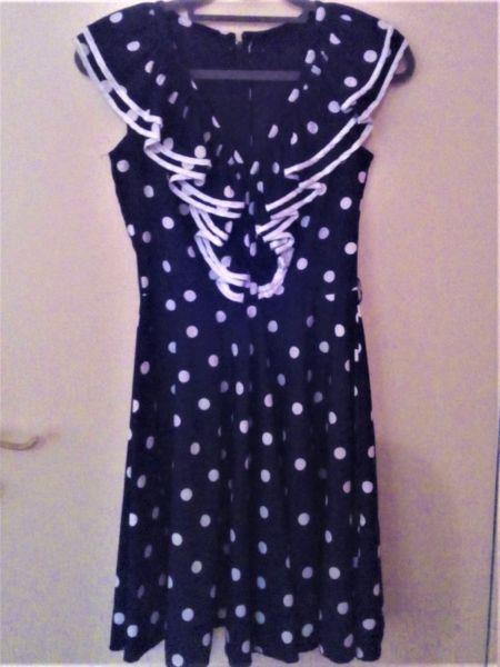 50s style swing dress