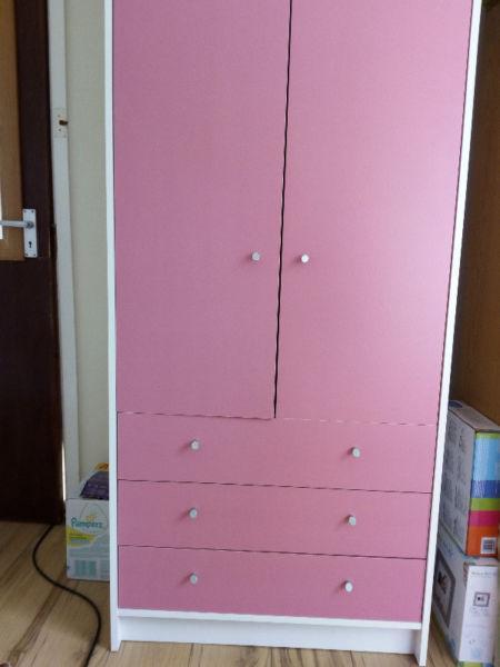 Wardrobe and chest of drawers for sale,NEW LOWER PRICE