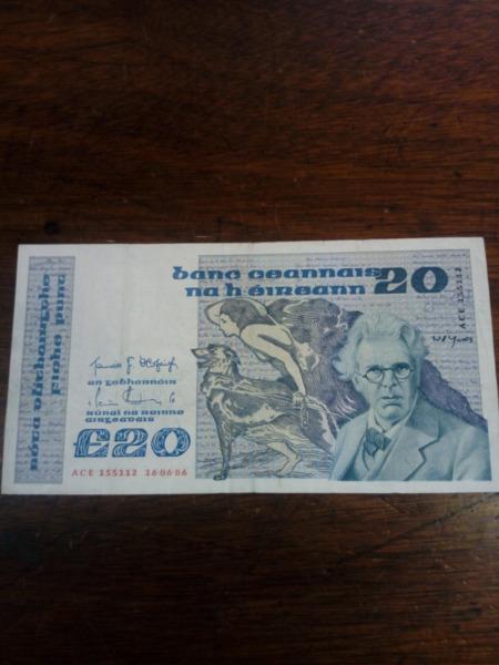 Vintage banknote