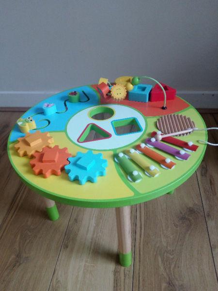 Wooden play table