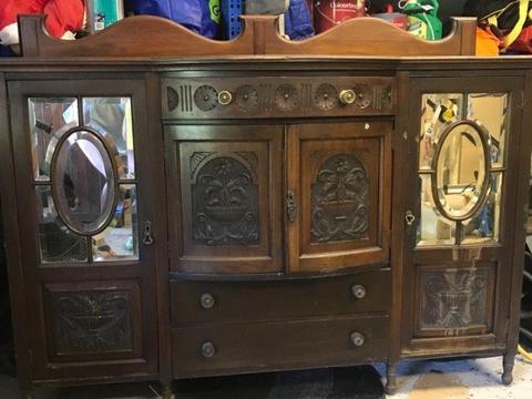Cabinet- beautiful detailed carving