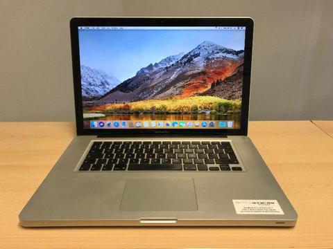 Apple Macbook Pro 15 Intel Core i7 12GB RAM 256SSD OSX Sierra