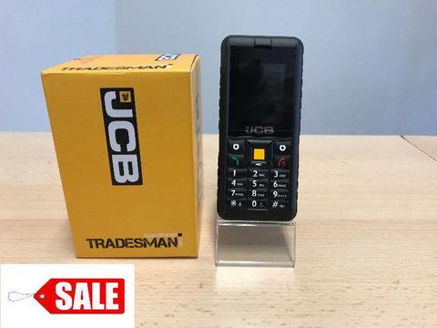 SALE JCB Tradesman 2 Builder Tough Phone DUAL SIM Unlocked BRAND NEW