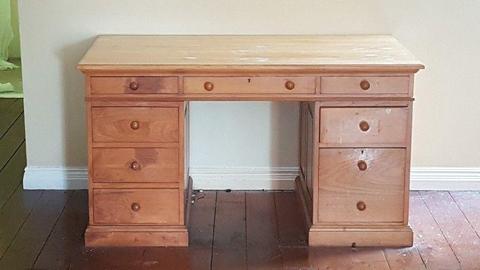 Ash Wood Desk/Dresser