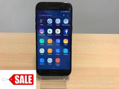 SALE Samsung Galaxy A5 2017 32GB in Black SIM Free Android 7.0 Nougat + Case