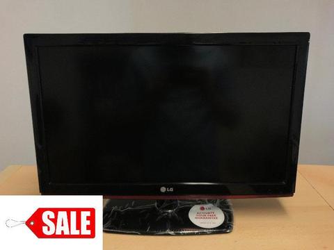 SALE LG 22'' inch TV with Controller HDMI VGA USB Built in Tuner