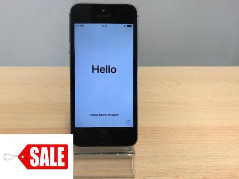 SALE Apple iPhone 5S 16GB in Space Gray SIM Free Excellent Condition + Case