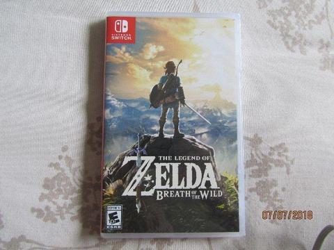 The Legend of Zelda; Breath of the Wild (Nintendo Switch Game)