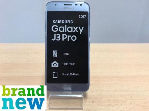 SALE BRAND NEW Samsung Galaxy J3 Pro 2017 16GB Blue Silver Unlocked with CASE