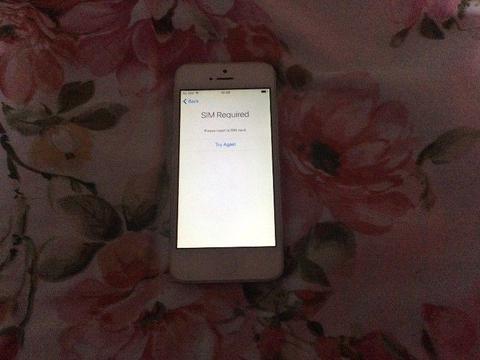 iPhone 5 White 32GB Unlocked
