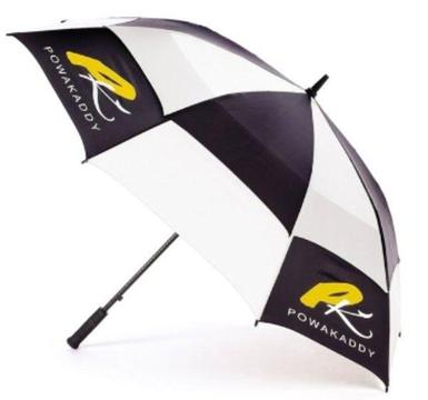 Automatic double canopy umbrella for Powakaddy