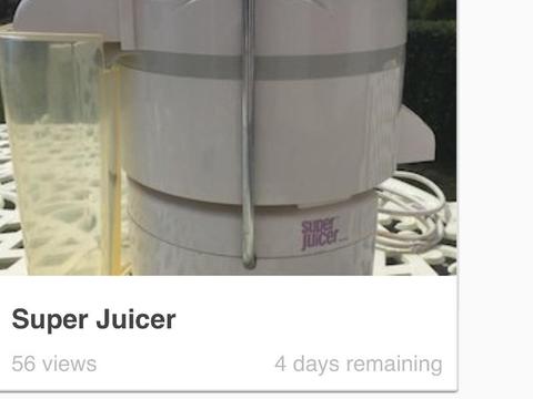 Electrical juicer excellent condition