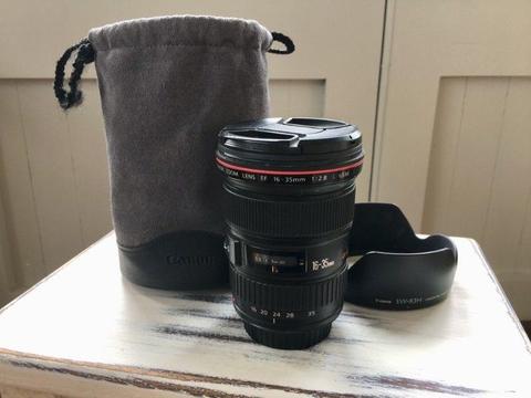 Canon 16-35 f2.8 perfect condition