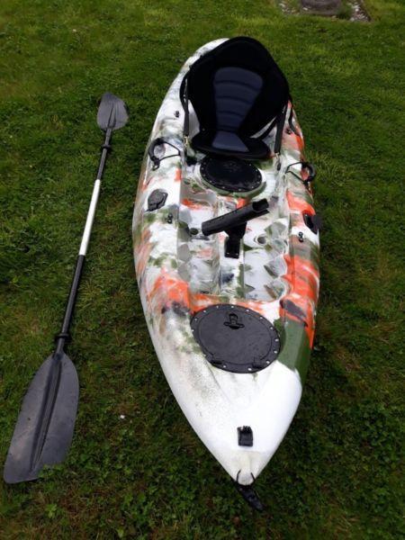 8 Foot Fishing Kayak+Paddle