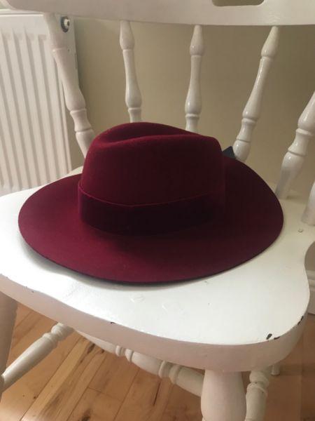 Brand new fedora hat - Zara