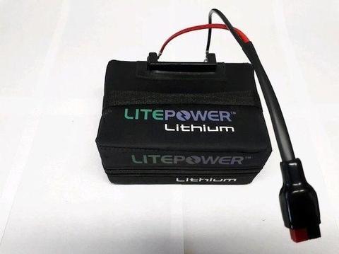 Lithium battery and charger at Golf Concepts