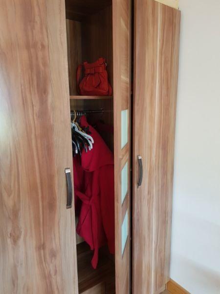 New solid made triple wardrobe