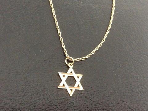 Rope Chain with Star of David