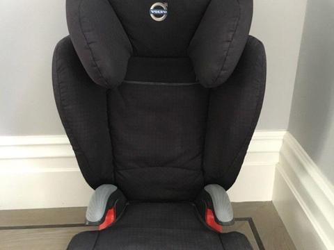 Volvo high backed booster seat