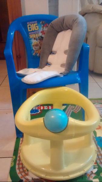 chair, bath seat and head support offer