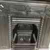 Cast Iron Fireplace - Excellent condition. Never used since being restored. Beautiful design! 