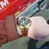Men's gold hugo boss watch 