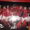 Manchester United - Players 08/09 Poster Framed 
