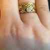 Gold wedding band and engagements rings for sale  