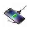 Qi Wireless Charger Charging Pad Station for iPhone Samsung Smartphone - Black 