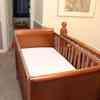 Sleigh cot/toddler bed  
