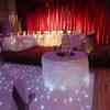 LED Backdrop, top table & cake table Skirts 