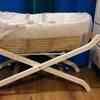new Moses basket with stand 