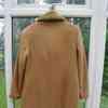 ladies size 14 camel wool coat 