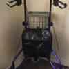 Walking Aid plus Bathroom/Kitchen Seat Aid for elderly persons - perfect condition - Great Deal.  