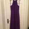 Coast Purple Maxi Halterneck dress 