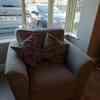 Corner sofa and armchair for sale 