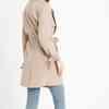 Beautiful camel trench coat size 40/42 Dorothy Perkins Longline Waterfall 