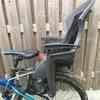 Hamax Siesta Rear Child Bike Seat - Grey with 2 lockable bracket and reclining seat 