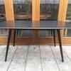 Ercol Originals Plank dining table, excellent condition, solid elm with ebony finish 