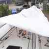 white heavy duty 200gsm tarpaulin waterproof covers 