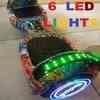 New Hoverboard CE 6 LIGHTS CARTOON 