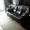 Three Seater Leather Couch  