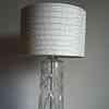 Galway Crystal table lamp - Excellent condition 