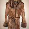 Faux-fir warm winter coat, soft & cosy, worn only a few times, in pristine condition  