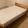double bed & mattress 
