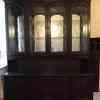 Two solid mahogany cabinets 