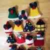 Christmas tree decorations hand knitted any 3 for 14 euros  