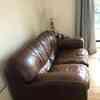 Italian Leather - 2 seater sofa - in good condition 